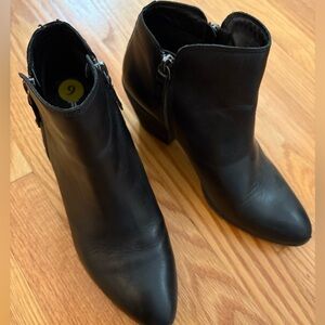 Frye Black Ankle Boots